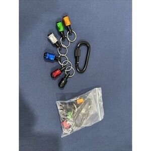 1/4" Hex Shank Quick Release Keychain Screwdriver Drill Bit Holder Bit Sets 2